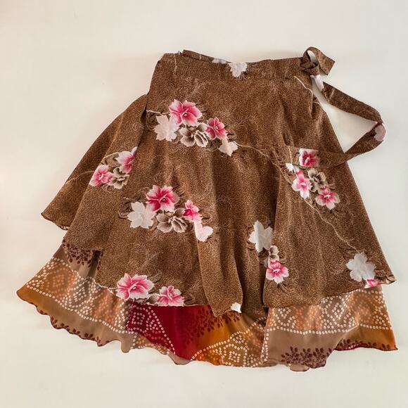 Double layer wrap skirt - Picture 5 of 5